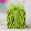 Search for lime green zebra Neon