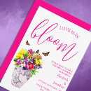 Search for spring shower wedding invitations Love is in bloom
