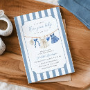Search for blue jean baby shower invitations For kids