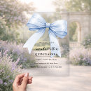Search for winter quinceanera invitations Blue