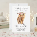 Search for cow save the dates Baby shower