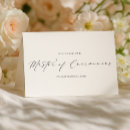 Search for master cards invites Master of ceremonies