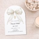 Search for church christening invitations Gold cross