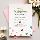 Search for bug party invitations Floral