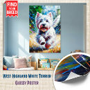 Search for terriers posters West highland white terrier