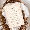 Search for gold star baby shower invitations Moon and stars