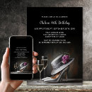 Search for high heel shoes party invitations Elegant