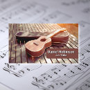 Search for ukulele business cards Music