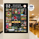 Search for baseball player posters Jersey number