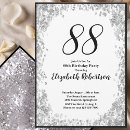 Search for 88th birthday invitations Elegant