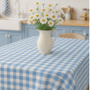Search for blue and white check gingham tablecloths Farmhouse