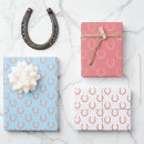 Search for horse birthday wrapping paper Cowboy