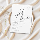 Search for bare invitations Nothing fancy just love