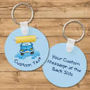 Search for splashing water key rings Blue