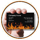 Search for flame business cards Fire