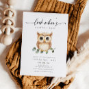 Search for owl baby shower invitations Gender neutral