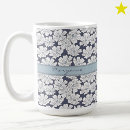 Search for blue shades mugs Floral