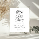 Search for one day away rehearsal dinner signs Elegant