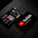 Search for podcast business cards Social media icons