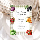 Search for gingham invitations Farmers market