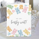 Search for gummy bears invitations Watercolor