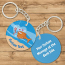 Search for funny fishing key rings Sea