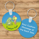 Search for amphibian round key rings Green