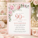 Search for blush pink birthday invitations Elegant