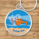 Search for funny fishing key rings Sea