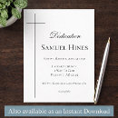 Search for modern baby dedication invitations Black and white