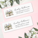 Search for book lovers return address labels For her