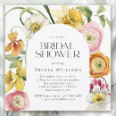 Search for bright bridal shower invitations Bride