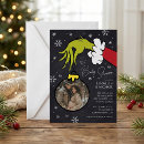 Search for grinch invitations Chalkboard