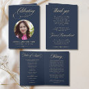 Search for the program cards Photo funeral program