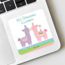 Search for drama stickers No drama llama