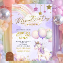 Search for magical day birthday invitations Girl