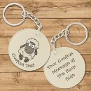 Search for herding key rings Cartoon