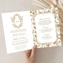 Search for gold and white wedding invitations All in one