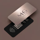 Search for bronze foil business cards Professional