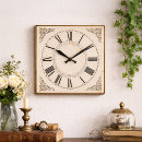 Search for victorian style clocks Roman numerals