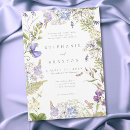 Search for lavender and white wedding invitations Light purple