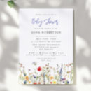Search for colorful flowers baby shower invitations Floral