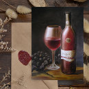 Search for wine bottle cards Red