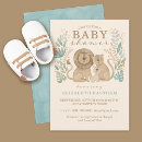 Search for lion baby boy shower invitations Safari