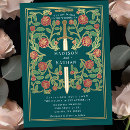 Search for teal invitations Floral