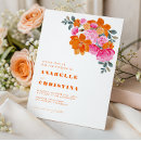Search for bold floral wedding invitations Vibrant