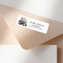 Search for green tractor return address labels Cute