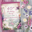 Search for sweet pea birthday invitations For her