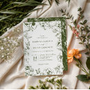 Search for olive wedding invitations Dark green