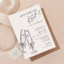 Search for champagne shower invitations Coquette